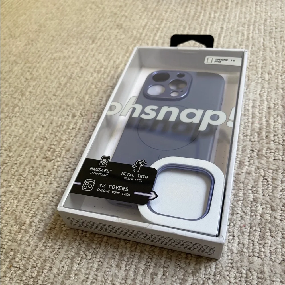 NIB Ohsnap Iphone 16 pro MagSafe case